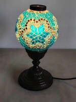 Marokkói üveg mozaik lámpa ALKUDHATÓ