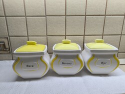 Kerámia fűszertartó 3 részes eladó!