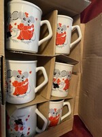 Zsolnay bögrék, eredeti dobozàban