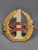 1 millió 250 ezer Kilóméter Balesetmentesen