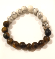 Nagyon szép ásvány BUDDHA karkötő