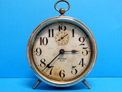 Videó is - "Westclocx Big Ben" vekker  Kanada, kiváló és működő állapotban, a XX. szd. első feléből