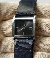Retro Vintage Férfi Quartz Karóra Bőr szíjal.