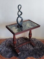 Márvány lerakó asztal gurulós régi ALKUDHATÓ