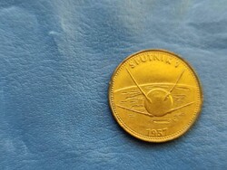 SHELL ŰRHAJÓS SOROZAT ZSETON: SZPUTNYIK 1 MŰHOLD! ŰRHAJÓ! RITKA EMLÉK MEDÁL!