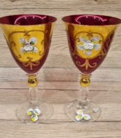 MURÁNÓI KÉZZEL FESTETT POHARAK