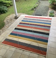 Kézi csomózású iráni szőnyeg - kilim fars, 200x300 cm
