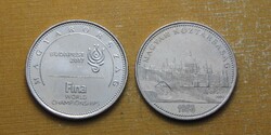 2017 FINA & 2006 1956 50 Forint emlékérem 2db egyben