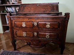 Írókomód, szekreter XIX. század végi