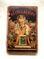 Bélyegalbum a Tolnai RT. könyvkötészetének kiadásában