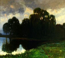 Gampert, Otto (1842-1924)-nak tulajdonítva : Folyó