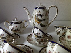 ZSOLNAY FŐNIX MINTÁS 6 SZEM. KÁVÉSKÉSZLET - HIBÁTLAN!