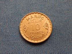 MAROKKÓ  10 Francs  1952