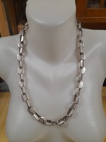 Egyedi Készítésű Súlyos,Nagy Ezüst 925 Baraka,Barakka Uniszex Nyaklánc,Lánc Ékszer. 127.8 gramm.