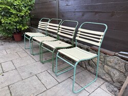 Retro csővázas kerti szék