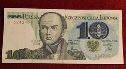 BEM APÓ 10 ZLOTY 1982.