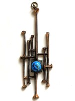 Péri József modernista konstruktív - brutalista medál