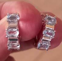 Valodi Kek topaz 925 Ezust Fülbevalò