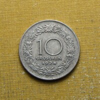 Ausztria 1928 10 groschen