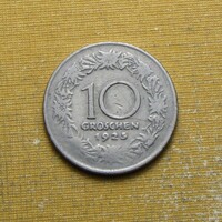 Ausztria 1925 10 groschen