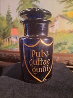 KOBALTKÉK GYÓGYSZERTÁRI PATIKAÜVEG PULV GUTTAE GUMI