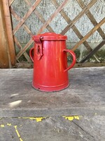 Retro piros zsíros bödön kőbányai