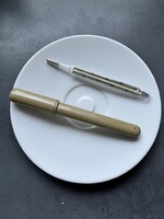 Retro orosz higanyos lázmérő műanyag tokban