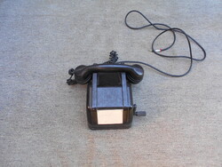 Régi katonai tabori telefon