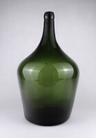 1X244 Antik fújtüveg boros vagy pálinkás üvegpalack, ballon 43.5 cm ~ 10L
