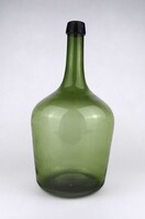 1X243 Antik fújtüveg boros vagy pálinkás üvegpalack, ballon 40 cm ~ 6L