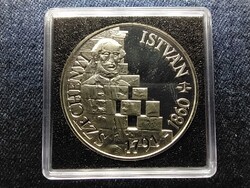 Széchenyi István születésének 200. évfordulója .900 ezüst 500 Forint 1991 BP PP