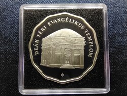Deák téri Evangélikus Templom alapításának 200. évfordulója .925 ezüst 5000 Forint 2011 BP PP
