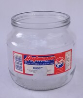 Régi retro Ruszlis üveg 1989-ből 1 l Hoffmann