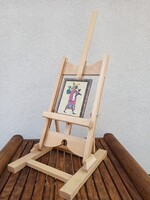 Asztali fa állítható magasságú festő állvány. Alkudható.