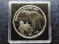 Semmelweis Ignác születésének 200. évfordulója .925 ezüst 10000 Forint 2018 BP PP