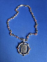 14k arany Póker lánc medállal