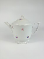 Zsolnay manófüles porcelán te kiöntő