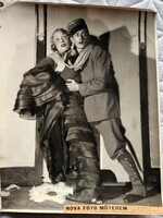 Cca. 1934 SOMOGYI NUSI SZÍNMŰVÉSZ BÉLDY GRÓFNŐ NAGY 28 CM FÉNYKÉP FOTÓ ABSZOLUT GYÜJTŐI