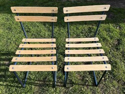 Retro csővázas strandszékek