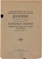 A magyarországi ág.hitv.ev.egyetemes egyház levéltárának jegyzéke_I.kötet, 1791-ig_1912