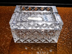 BOHÉMIA CSEH KRISTÁLY FEDELES HAMUTARTÓ