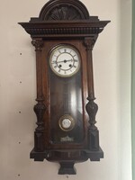 Antik bécsi  falióra – neoreneszánsz, 80 cm