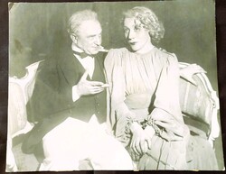 Cca. 1928 SOMOGYI NUSI BÉLDY GRÓFNŐ + RÁTKAY MÁRTON NAGY 29 CM FÉNYKÉP FOTÓ ABSZOLUT GYÜJTŐI
