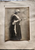 Cca. 1934 SOMOGYI NUSI SZÍNMŰVÉSZ BÉLDY GRÓFNŐ NAGY 28 CM FÉNYKÉP FOTÓ ABSZOLUT GYÜJTŐI