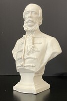 Kossuth mellszobor (brust, bust) bisquit porcelán