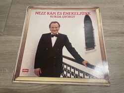 Korda György LP jó minőségben  Alig használt állapotban