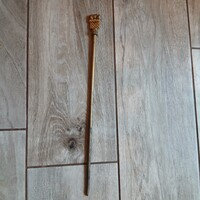 Érdekes régi réz piszkavas (32 cm)