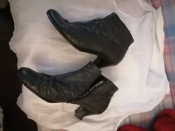 Szebbnél szebbek molett nálam elegáns alkalmi is finom vékony bőr Gábor bokacsizma 40 40,5