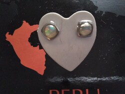 Ezüst Nemes Opál fülbevaló