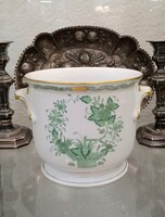 Herendi Porcelán - Indiai Mintás Kaspó